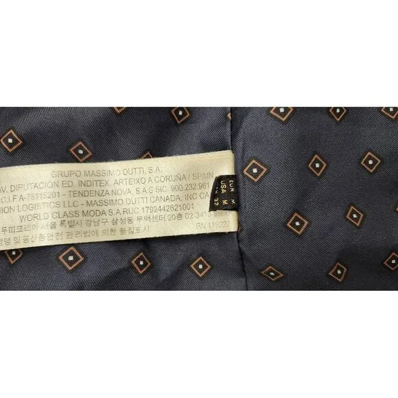 Massimo Dutti Women’s Trench Coat With Belt Brown Size M - Picture 15 of 16